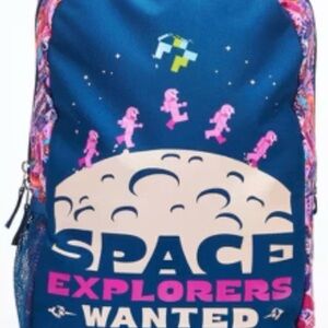 LEGO Space Explorers Kids Backpack - Blue and Pink